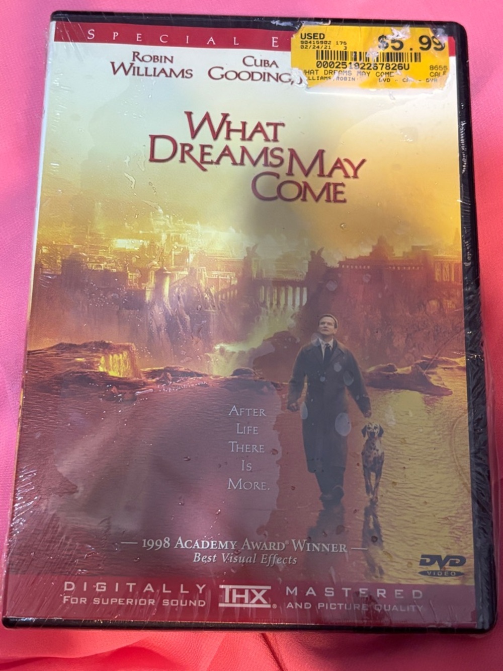 What Dreams May Come DVD — Movie Cover with Robin Williams New Sealed